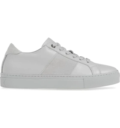 Shop Greats Royale Low Top Sneaker In Light Grey Leather