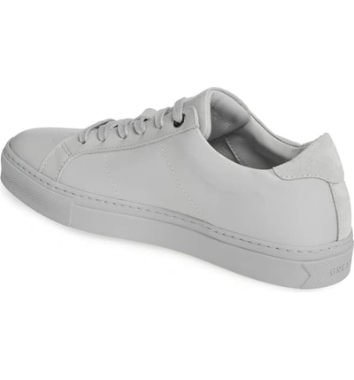 Shop Greats Royale Low Top Sneaker In Light Grey Leather
