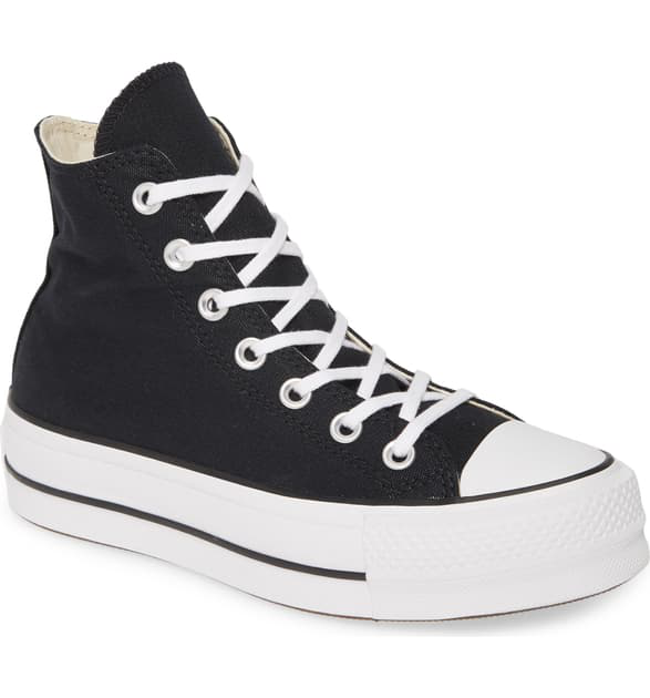 white platform converse high tops