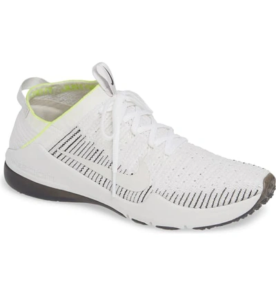 Shop Nike Zoom Air Fearless Flyknit 2 Amp Training Shoe In White/ Platinum Tint/ Black