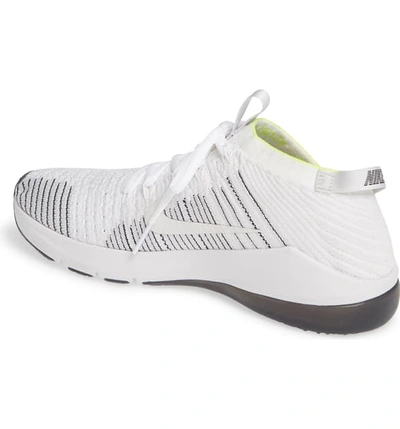 Shop Nike Zoom Air Fearless Flyknit 2 Amp Training Shoe In White/ Platinum Tint/ Black