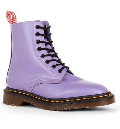 Shop Dr. Martens' X Undercover Limited Edition 1460 8-eye Boot In Lavender Leather