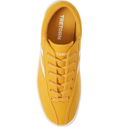 Shop Tretorn Nylite 28 Plus Sneaker In Marigold/ Vintage White