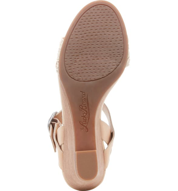 lucky brand jaliena wedge sandal