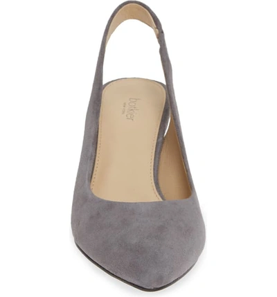 Shop Botkier Shayla Slingback Pump In French Grey Suede