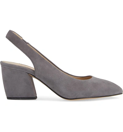 Shop Botkier Shayla Slingback Pump In French Grey Suede