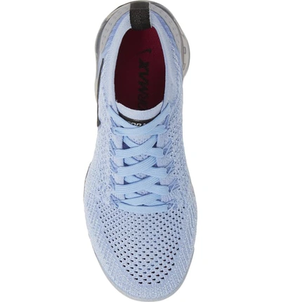 Shop Nike Air Vapormax Flyknit 2 Running Shoe In Aluminum/ Black/ Silver