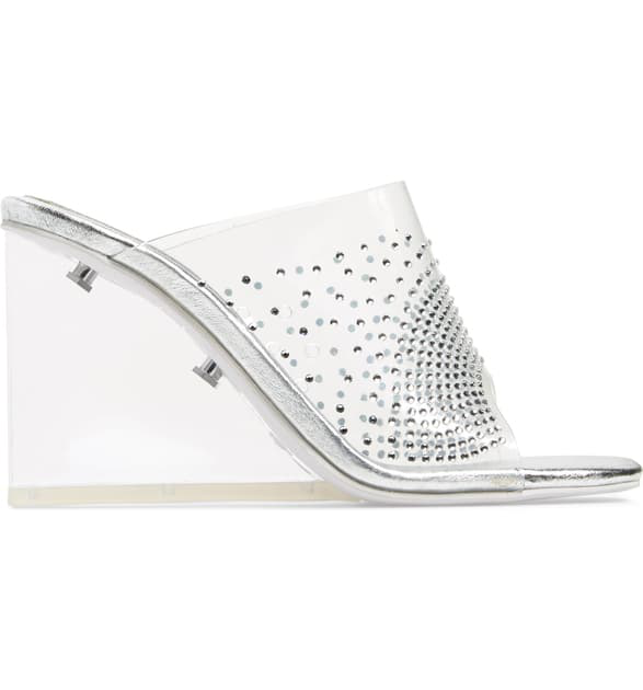 jeffrey campbell acetate wedge slides