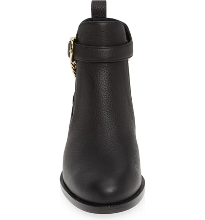 Shop Ferragamo Adrisie Chelsea Boot In Black Leather