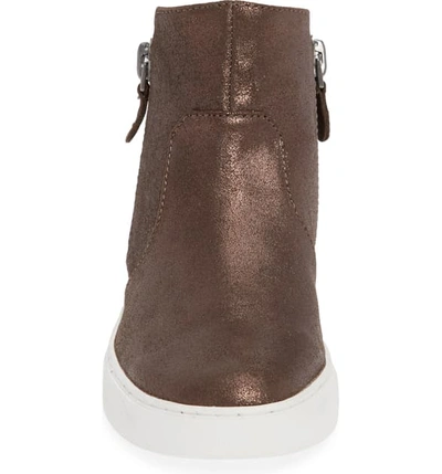 Shop Gentle Souls By Kenneth Cole Carter Bootie In Bronze Leather