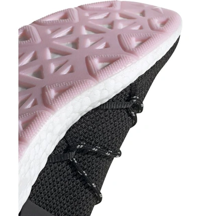 Adidas Originals Women's Arkyn Knit Lace Up Sneakers In Core Black/ Carbon/  Clear Pink | ModeSens