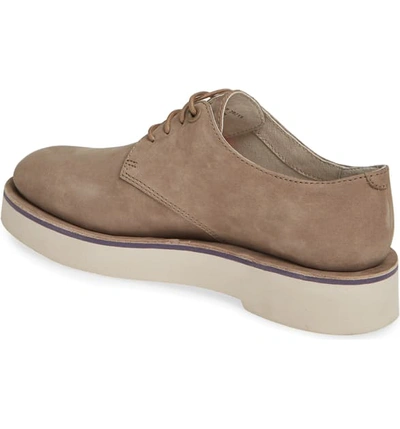 Shop Camper Tyra Derby In Grey Leather