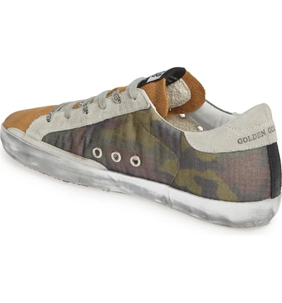 Shop Golden Goose Superstar Sneaker In Camouflage