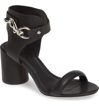Shop Rebecca Minkoff Malina Ankle Strap Sandal In Black