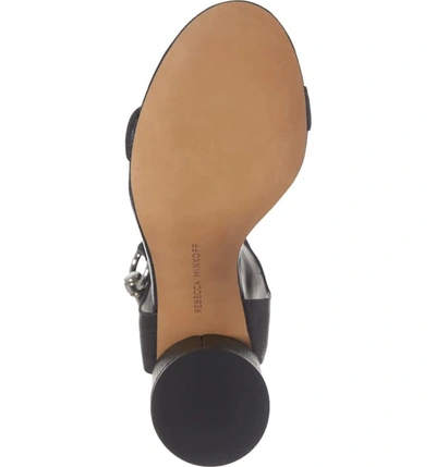 Shop Rebecca Minkoff Malina Ankle Strap Sandal In Black
