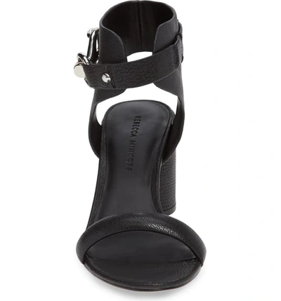 Shop Rebecca Minkoff Malina Ankle Strap Sandal In Black