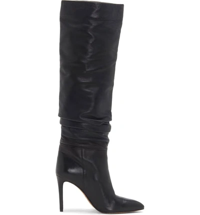Shop Vince Camuto Kashiana Boot In Black Leather