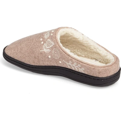 Shop Acorn 'talara' Mule Slipper In Oatmeal Heather