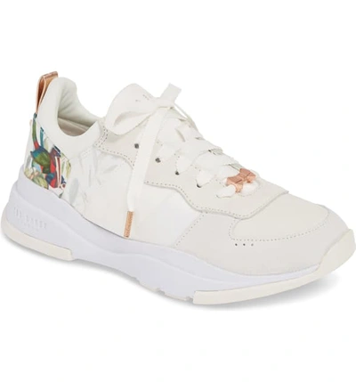 Ted Baker Waverdi Sneaker In Silver Illusion Leather ModeSens