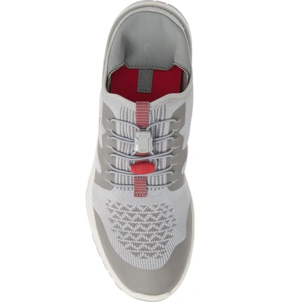 Shop Olukai Miki Convertible Sneaker In Pale Grey/ Poi Fabric