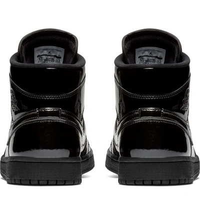 Shop Nike 1 Mid Sneaker In Black/ Black/ Black