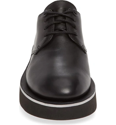 Shop Camper Tyra Derby In Black Leather