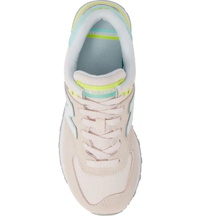 New Balance Women's 574 Casual Sneakers From Finish Line In Pink Mist/light  Reef | ModeSens