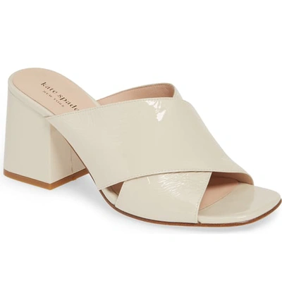 Shop Kate Spade Slide Sandal In Bone