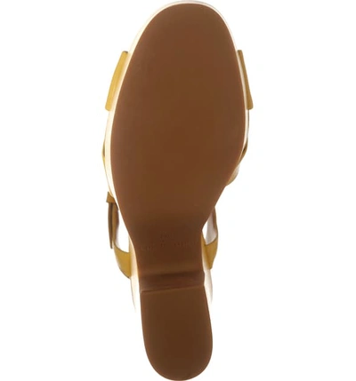 Shop Kate Spade Grace Platform Sandal In Marigold