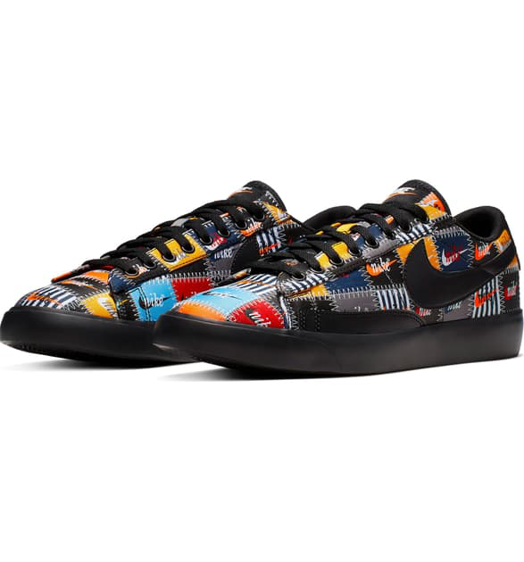 nike blazer low multicolor