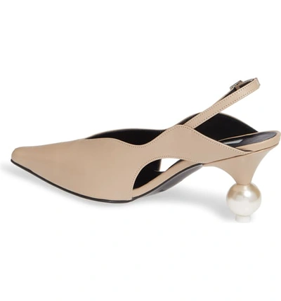 Shop Yuul Yie Doreen Slingback Pump In Beige