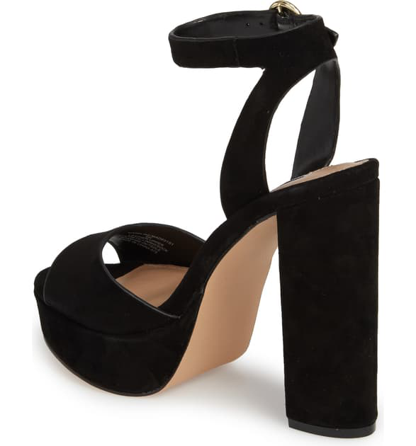 steve madden madeline black suede