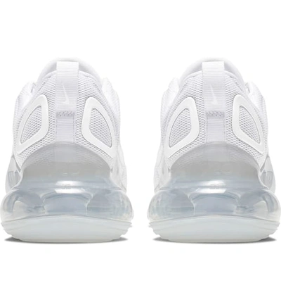 Shop Nike Air Max 720 Sneaker In White/ Platinum/ Platinum