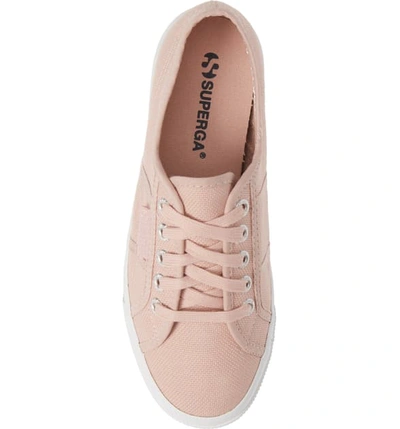 Shop Superga 'acot Linea' Sneaker In Full Pink Smoke/ White