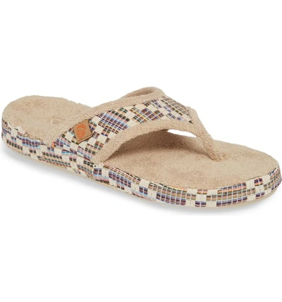 Shop Acorn Summerweight Slipper In Pebble Diamond Fabric