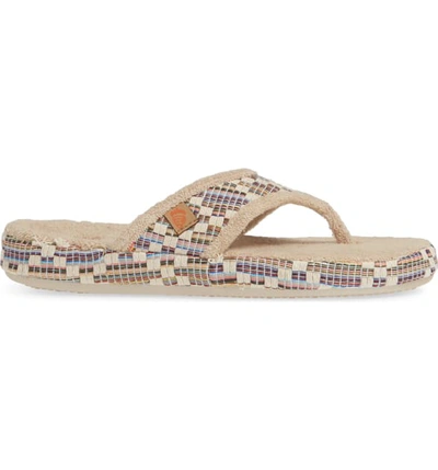 Shop Acorn Summerweight Slipper In Pebble Diamond Fabric