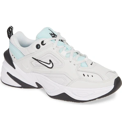 Shop Nike M2k Tekno Sneaker In Platinum Tint/ White/ Teal