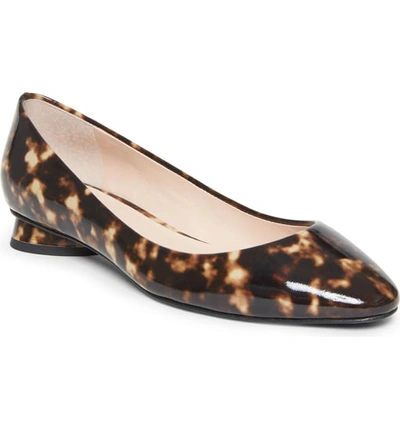 Shop Kate Spade Fallyn Skimmer Flat In Tortoise