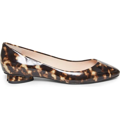 Shop Kate Spade Fallyn Skimmer Flat In Tortoise