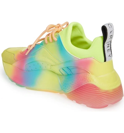 Shop Stella Mccartney Eclypse Sneaker In Rainbow