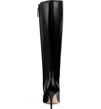 Shop Gucci Zumi Knee High Boot In Black