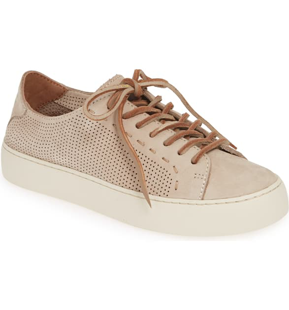frye perforated sneaker