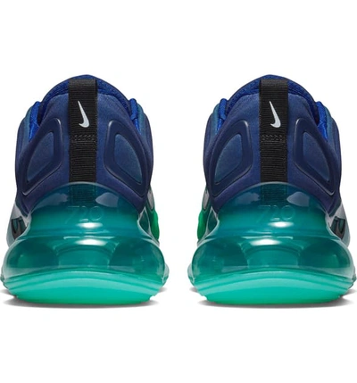 Nike Air Max 720 Sneakers In Deep Royal Blue/ Jade/ Black | ModeSens