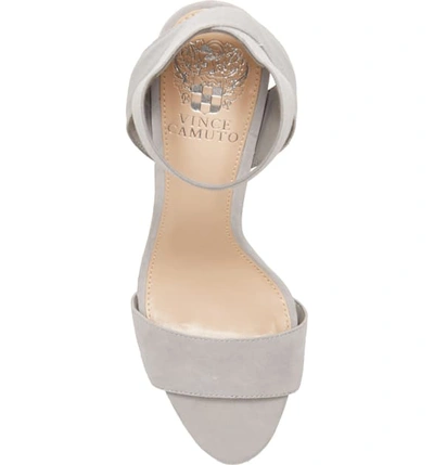 Shop Vince Camuto Citriana Sandal In Stones Throw Suede