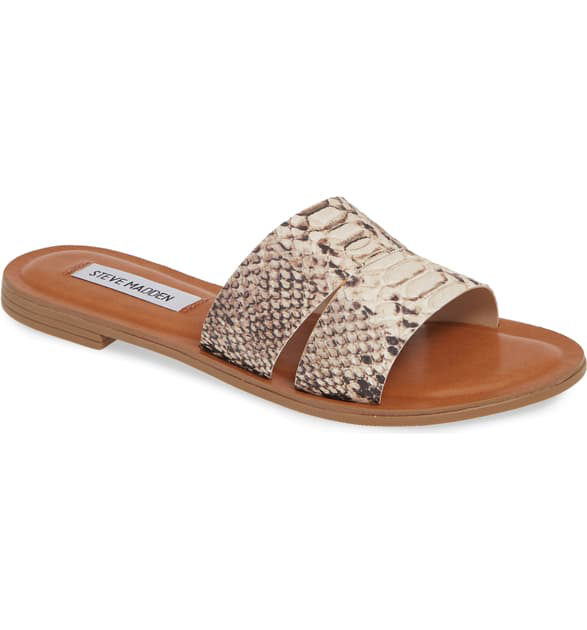 steve madden snake slides