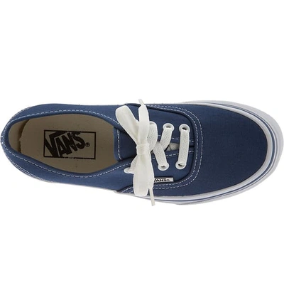 Shop Vans 'authentic' Sneaker In Navy