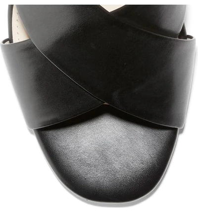Shop Cole Haan Adley Wedge Sandal In Black Leather