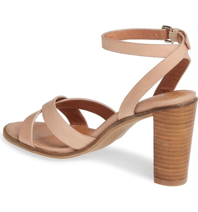 Shop Alias Mae Emi Ankle Strap Sandal In Blush Leather