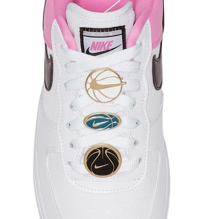 Shop Nike Air Force 1 '07 Se Sneaker In White/ Black/ China Rose