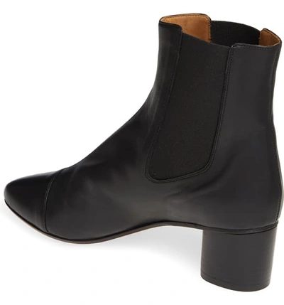 Shop Isabel Marant Chelsea Boot In Black Leather